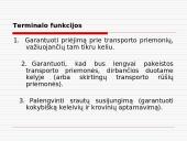 Sandėliai ir terminalai 14 puslapis