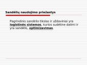 Sandėliai ir terminalai 9 puslapis