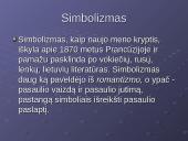 Meno kryptis - simbolizmas 2 puslapis