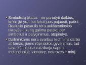 Meno kryptis - simbolizmas 6 puslapis