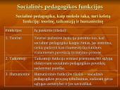 Socialinė pedagogika kaip sudėtinė bendrosios pedagogikos dalis 2 puslapis