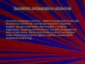 Socialinė pedagogika kaip sudėtinė bendrosios pedagogikos dalis 3 puslapis