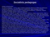 Socialinė pedagogika kaip sudėtinė bendrosios pedagogikos dalis 4 puslapis