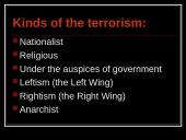 Terrorism - challenge of the XXI century 4 puslapis