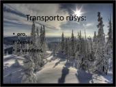 Turizmas, turizmo transportas 14 puslapis