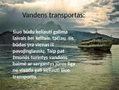Turizmas, turizmo transportas 17 puslapis