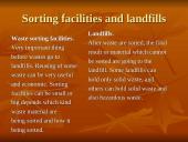 Waste sorting facilities and waste deposit in landfills 3 puslapis