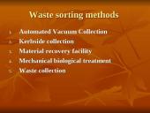 Waste sorting facilities and waste deposit in landfills 4 puslapis