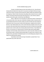 Literatūra šiuolaikinio žmogaus gyvenime