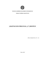 Adaptacijos procesas įmonėje: UAB "NB Europe"