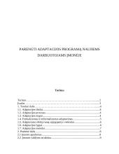 Adaptacijos programa naujiems darbuotojams įmonėje