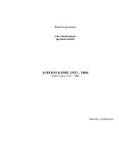 Alberas Kamiu ir jo kūryba 7 puslapis