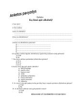 Alkoholis. Alkoholio poveikis žmogaus organizmui 8 puslapis