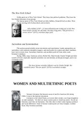 American poetry since 1945 8 puslapis