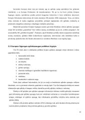 Aplinkos apsaugos vieta bendroje Europos Sąjungos (ES) politikoje 11 puslapis