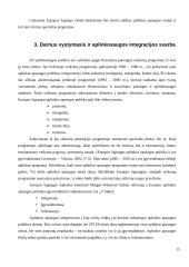 Aplinkos apsaugos vieta bendroje Europos Sąjungos (ES) politikoje 16 puslapis