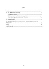 Atlantizmas bei europizmas vieningos Europos politikoje 2 puslapis