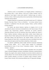 Atlantizmas bei europizmas vieningos Europos politikoje 4 puslapis