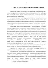 Atsinaujinantys energijos šaltiniai bei jų naudojimo perspektyvos Lietuvoje 3 puslapis