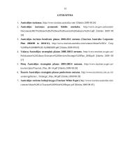 Australijos turizmo strategijos apžvalga 15 puslapis