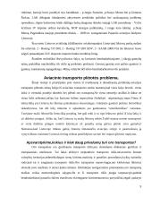 Aviacinio transporto plėtotė ir priežiūra 9 puslapis