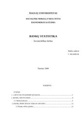 Bankų statistika