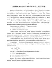 Bendrojo vidaus produkto dinamika Lietuvoje 3 puslapis