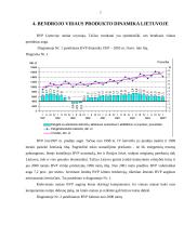 Bendrojo vidaus produkto dinamika Lietuvoje 7 puslapis