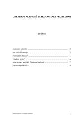 Chemijos pramonė ir ekologinės problemos 2 puslapis