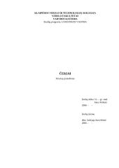 Čekių apmokėjimas