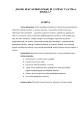 Darbo apmokėjimo formų ir sistemų taikymas įmonėje