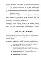 Darbo organizavimo ypatumai skirtingose įmonėse 9 puslapis