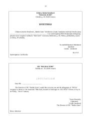 Derybų su "Ikea" koncerno vadybininkais organizavimas ir jų vedimas 13 puslapis