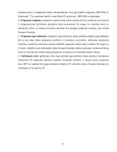 Europos Sąjungos regioninės politikos įgyvendinimas 11 puslapis