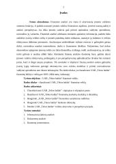 Finansinės veiklos analizė: UAB "Tekos baldai" 2 puslapis