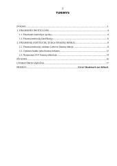 Finansinių institucijų įtaka finansų rinkai 2 puslapis