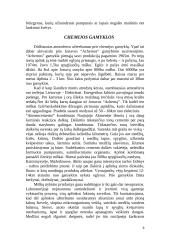 Gamtos apsaugos problemos Lietuvoje (susijusios su chemijos pramone) 8 puslapis