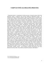 Globali prekyba, globalinės rinkos 3 puslapis