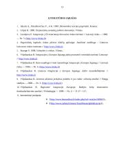 Globalizacija ir Lietuvos ekonominė politika 13 puslapis