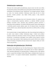 Globalizacija. Samprata ir pasekmės 4 puslapis