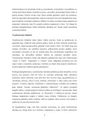 Globalizacija. Samprata ir pasekmės 6 puslapis