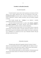 Grupė – komanda organizacijoje, jos funkcijos, ypatybės, vaidmenys, vystymasis 6 puslapis