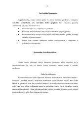 Grupė – komanda organizacijoje, jos funkcijos, ypatybės, vaidmenys, vystymasis 8 puslapis