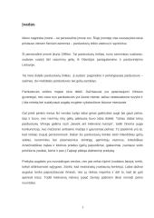 Imonės analizė: gėlių salonas