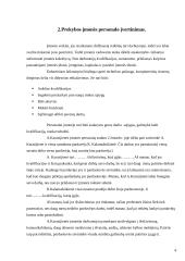 Įmonės aprašymas: individuali įmonė - prekyba maisto produktais 4 puslapis