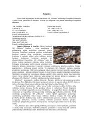 Įmonės rinkodaros komplekso elementų analizė: AB "Malsena" 2 puslapis