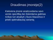 Sėkmingos įmonės santykiai su draudimo organizacijomis 4 puslapis