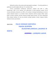 Įmonės strateginis veiklos planas: AB "Audimas" 15 puslapis