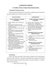 Imoniu kreditavimas. Vilniaus, Šiaulių ir Sampo bankų lyginamoji analizė 8 puslapis