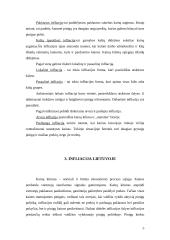 Infliacijos samprata, formos bei infliacija Lietuvoje 5 puslapis